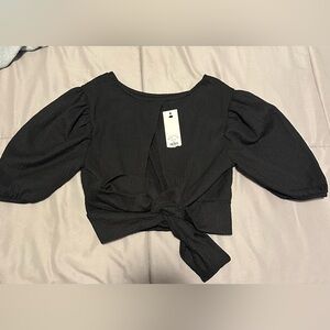 Francesca’s black blouse, brand new